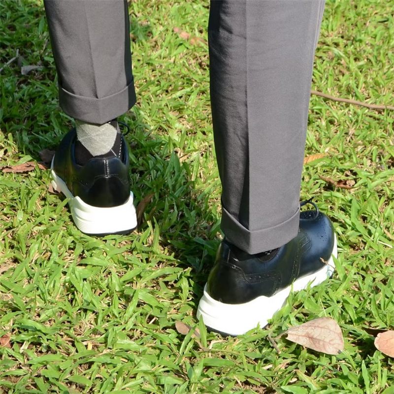 Herren-freizeitschuhe Moderne Bequeme Lässige Lederschuhe - Blau