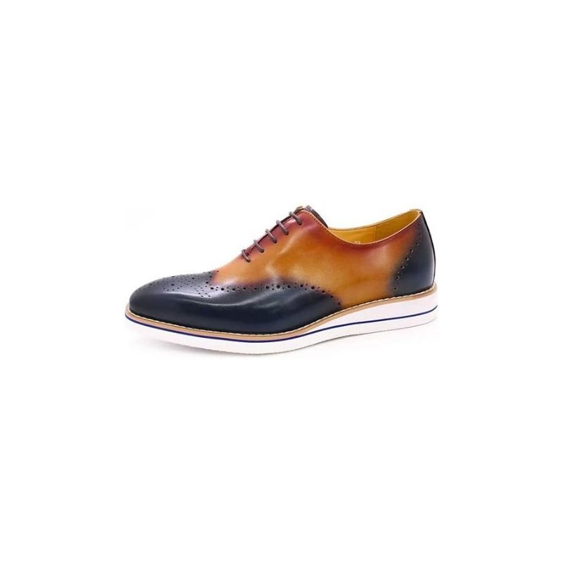 Herren Freizeitschuhe Modische Handbemalte - Orange