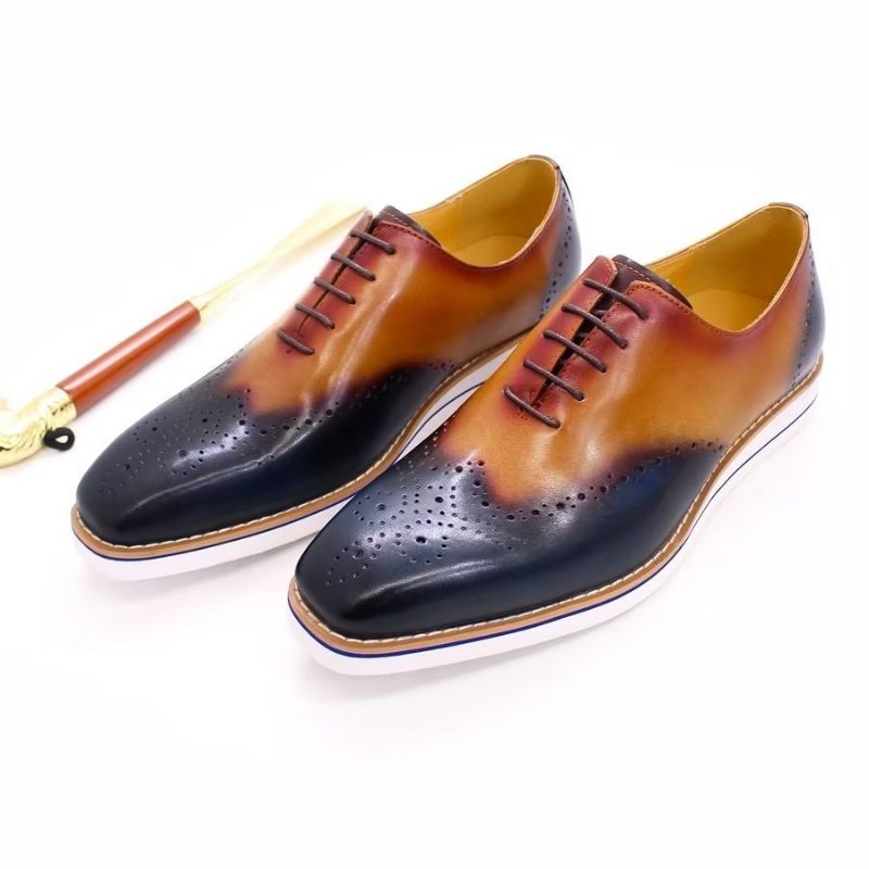 Herren Freizeitschuhe Modische Handbemalte - Orange