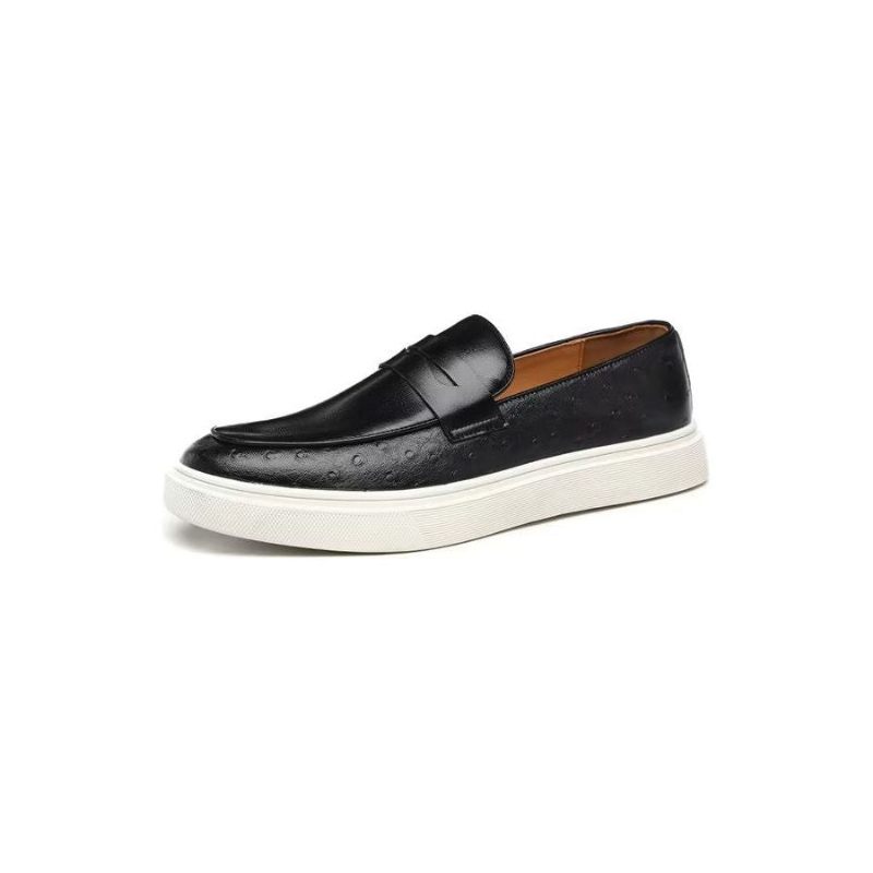 Herren-freizeitschuhe Modische Slip-on-plateauschuhe