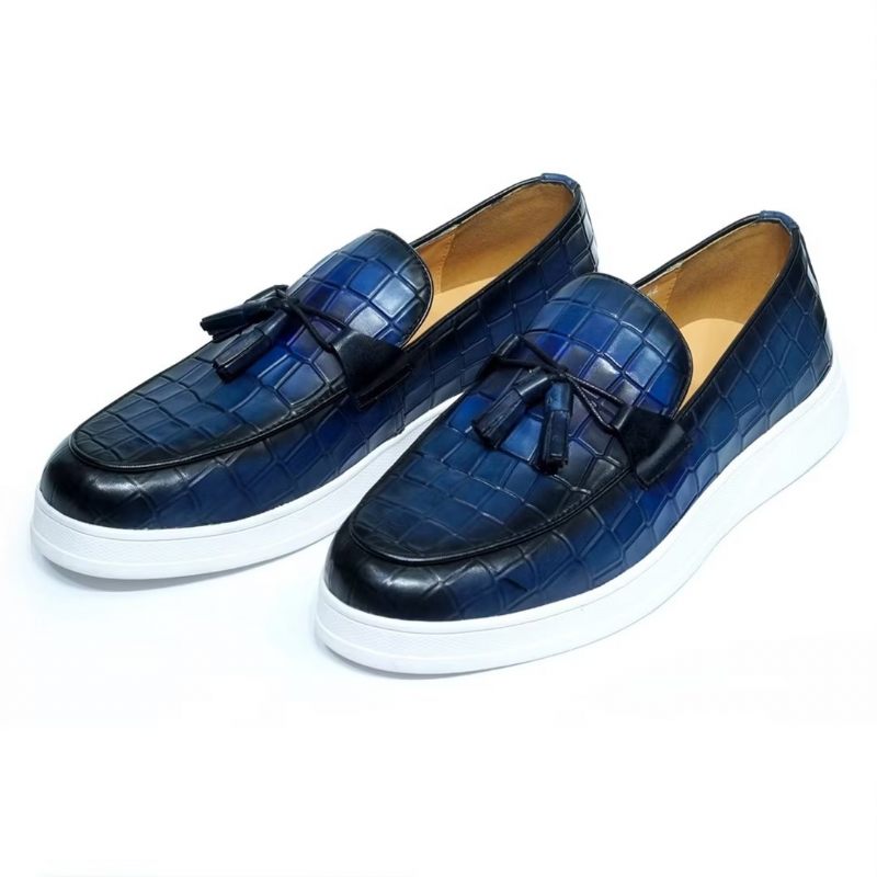 Herren-freizeitschuhe Modische Slip-ons - Blau