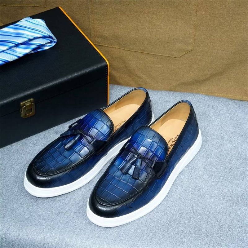 Herren-freizeitschuhe Modische Slip-ons - Blau