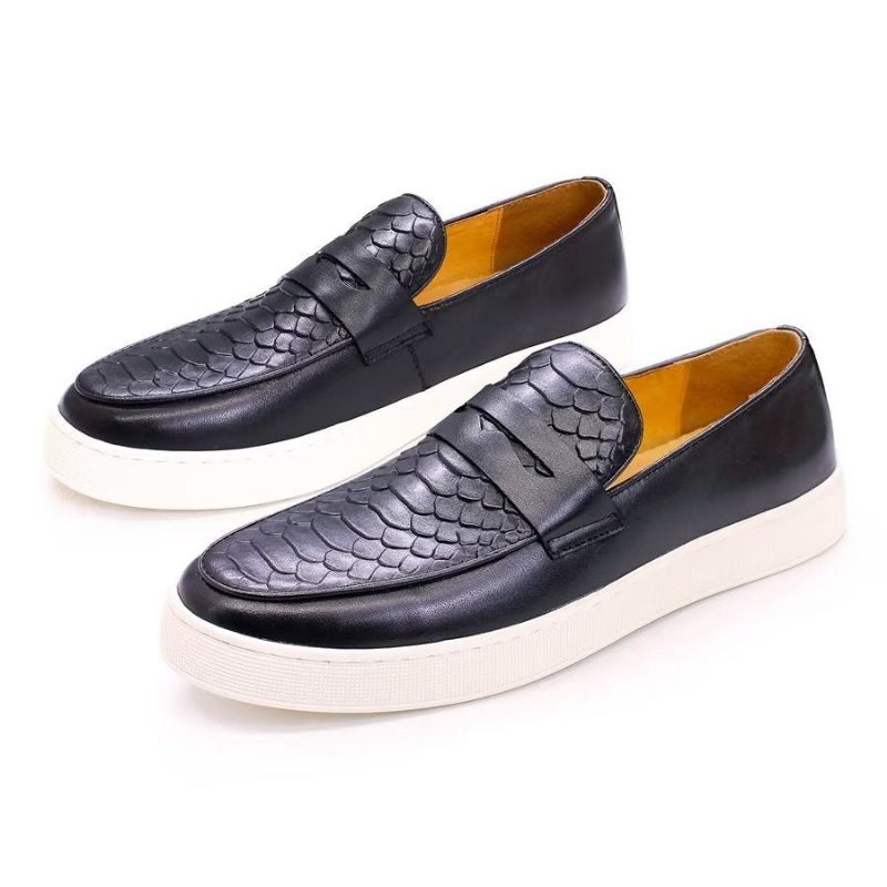 Herren-freizeitschuhe Slip-on-freizeitschuhe - Schwarz