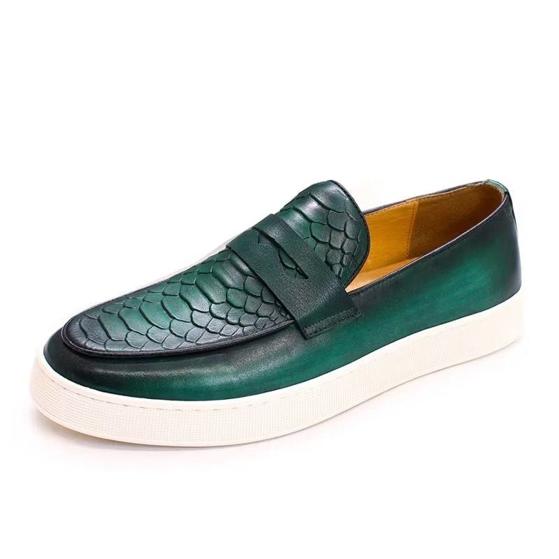 Herren-freizeitschuhe Slip-on-freizeitschuhe - Grün