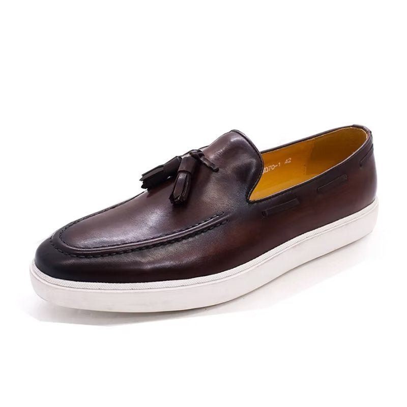 Herren Freizeitschuhe Slip-ons - Kaffee