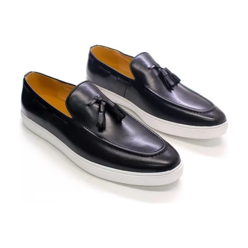 Herren Freizeitschuhe Slip-ons - Schwarz