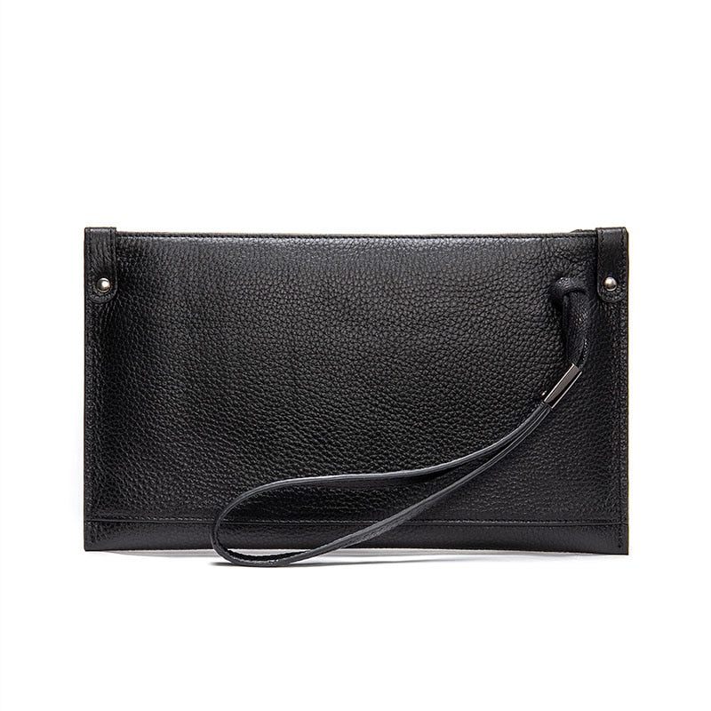 Herren-geldbörsen Gerüschte Exotische Clutch-geldbörse - Schwarz