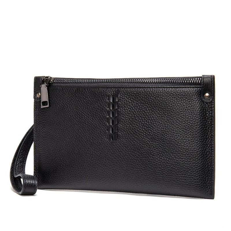 Herren-geldbörsen Gerüschte Exotische Clutch-geldbörse - Schwarz