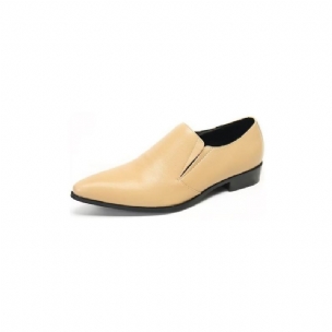 Herren-loafer Aus Luxuriösem Glattleder Elegante Slip-on-loafer