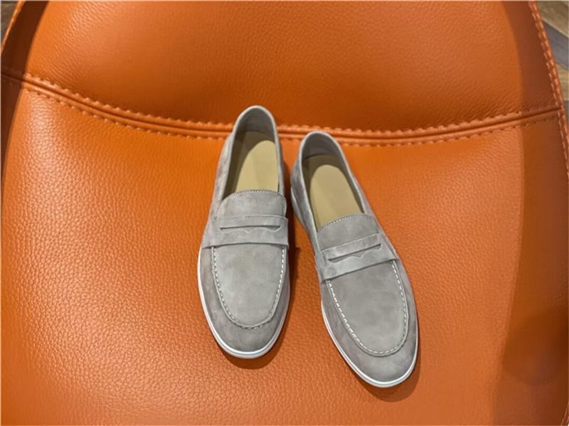 Herren-loafer Aus Premium-leder - Kaffee