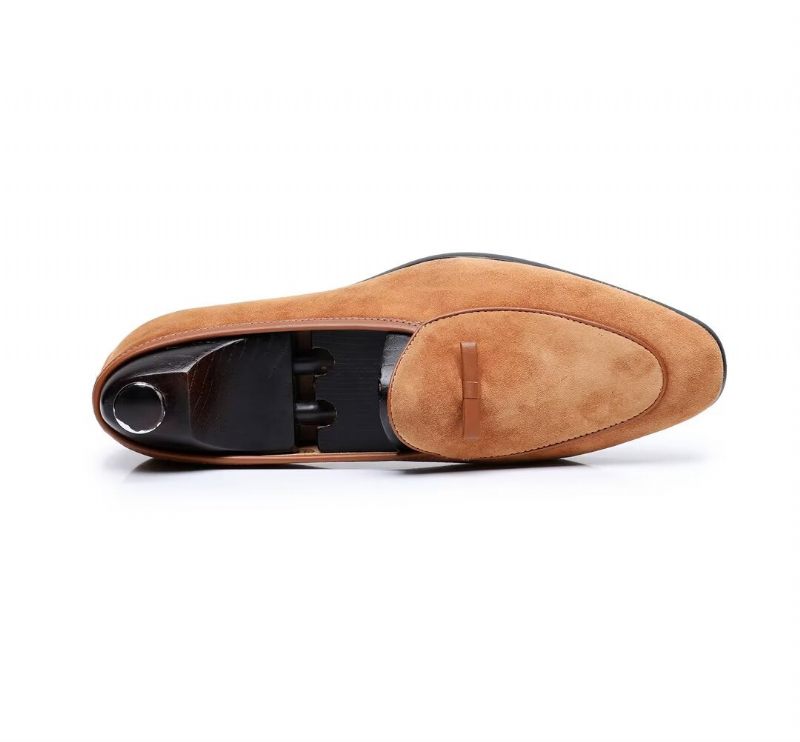 Herren-loafer Aus Rindsleder - Kamel