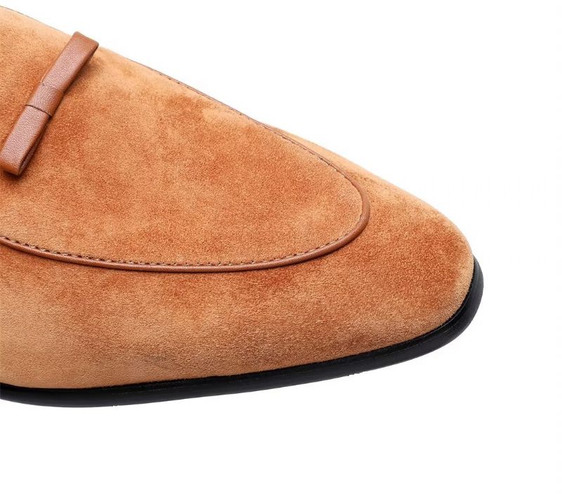 Herren-loafer Aus Rindsleder - Kamel