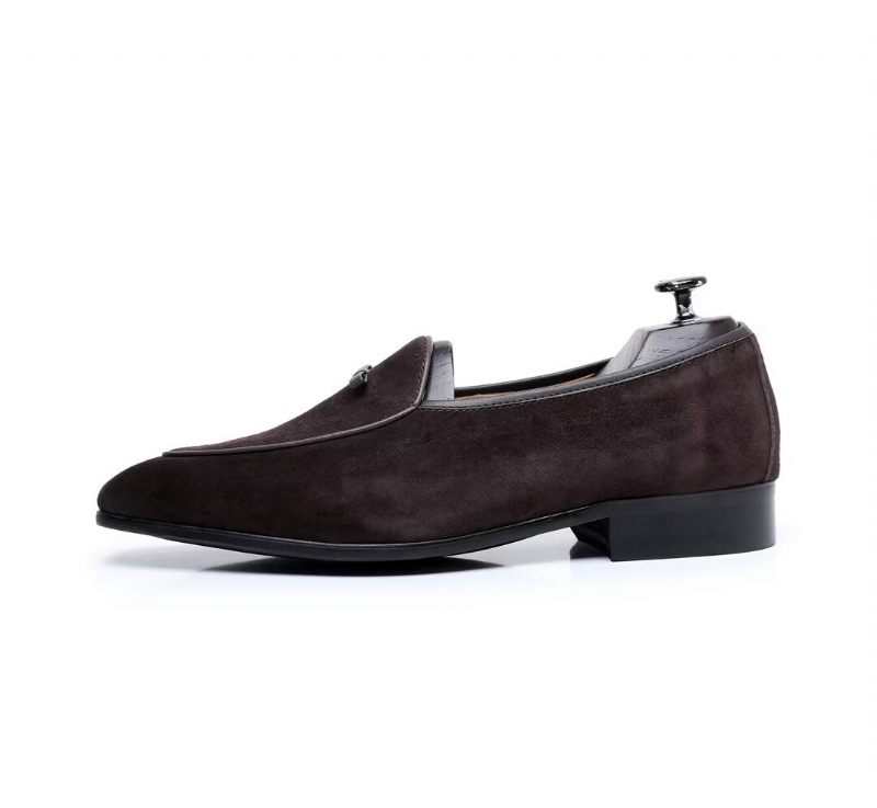 Herren-loafer Aus Rindsleder - Kamel