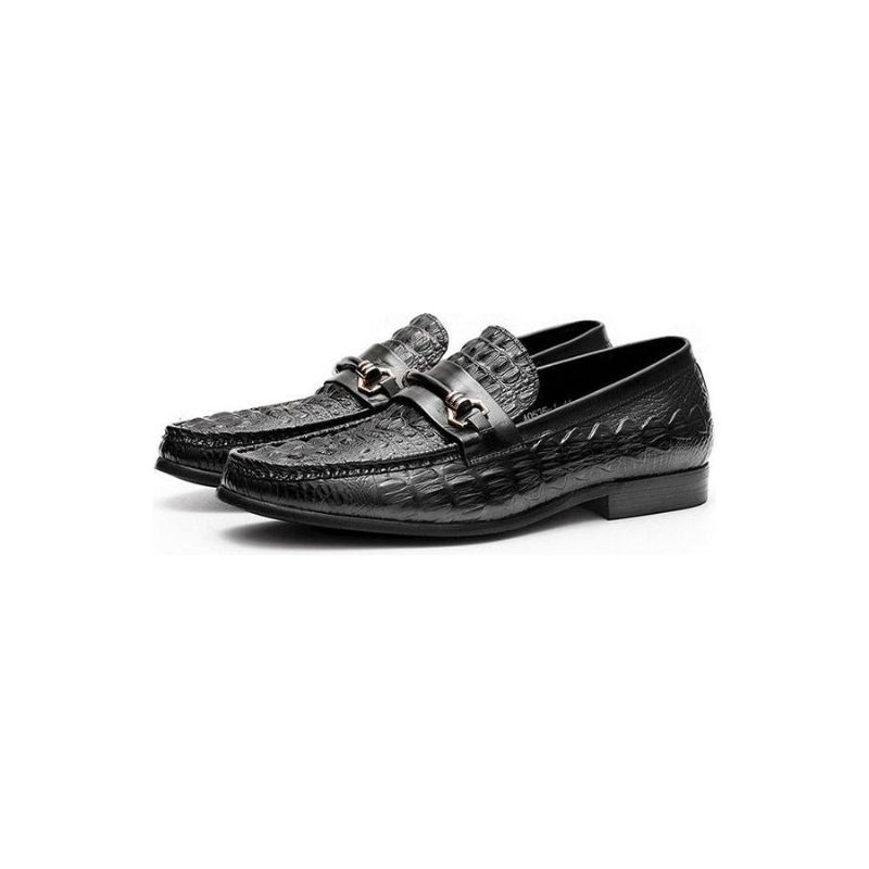 Herren-loafer Exotische Leder-oxford-loafer