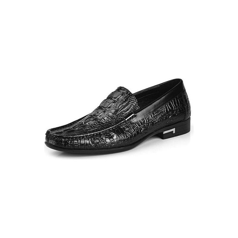 Herren-loafer Exotische Leder-slip-on-casual-loafer