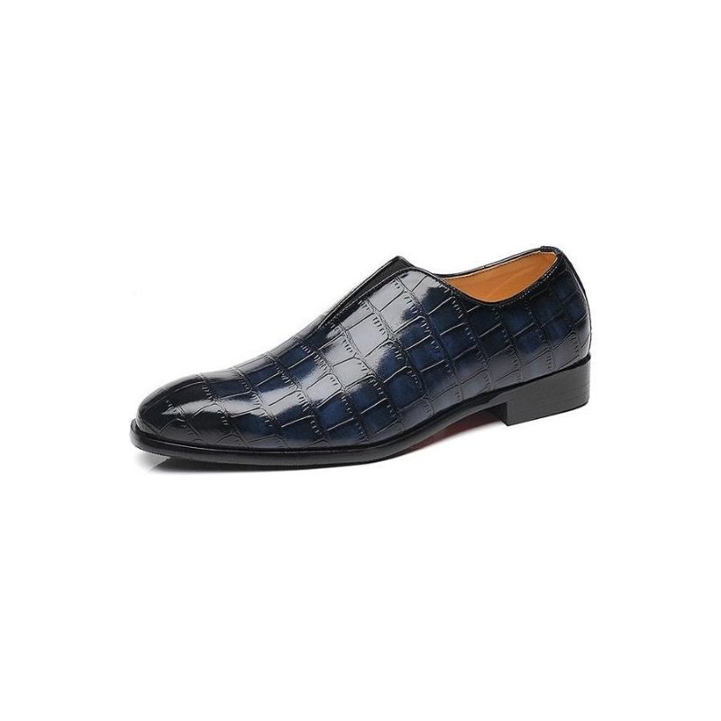 Herren-loafer Exotische Spitze Brogue-schuhe - Blau