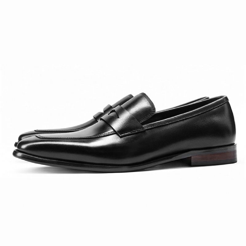 Herren-loafer Exotische Spitze Brogue-schuhe - Schwarz