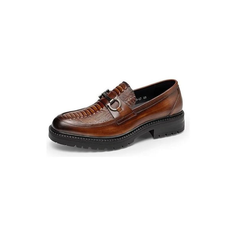 Herren-loafer Exquisite Slip-on-loafer - Kaffee