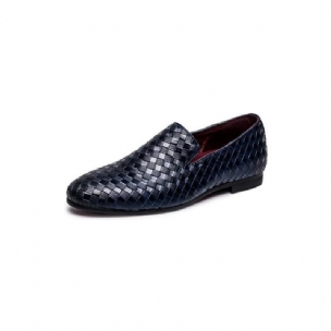 Herren-loafer Extravagante Luxus-loafer Aus Glänzendem Lackleder