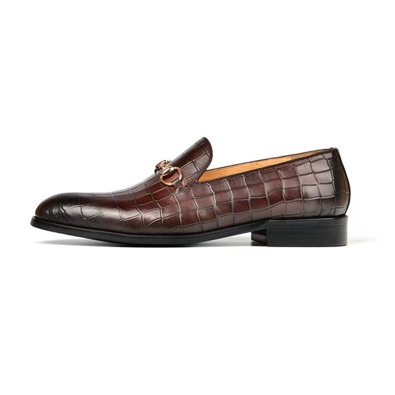 Herren-loafer Hazel Luxuriöse Elegante Slip-on-loafer - Kaffee