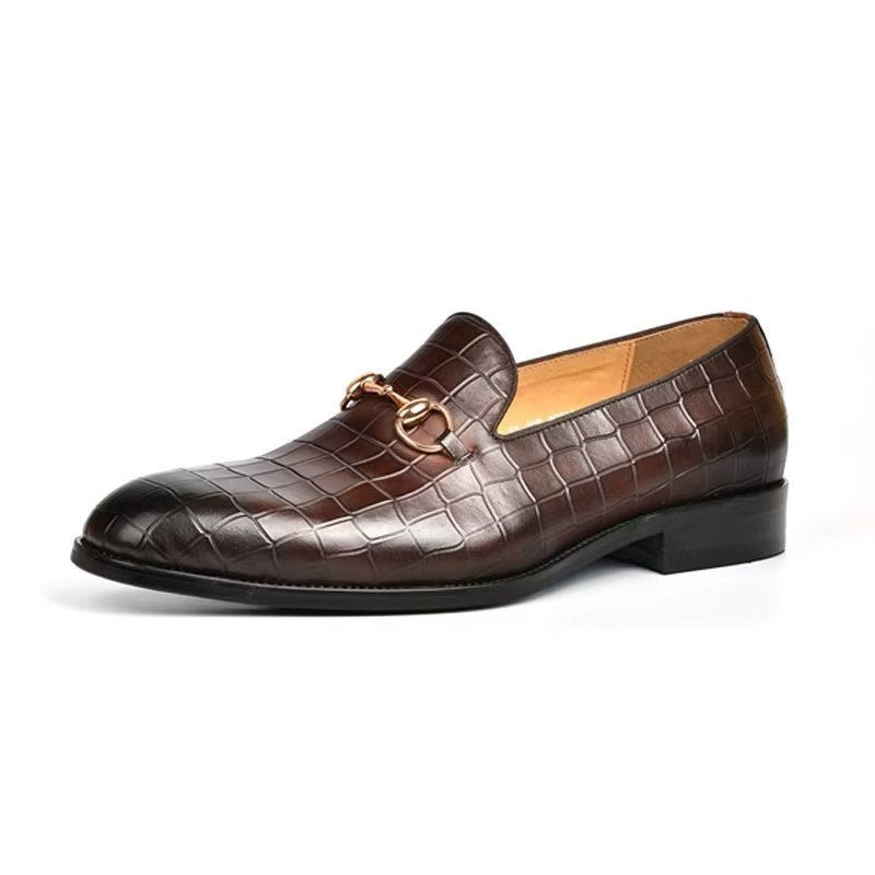 Herren-loafer Hazel Luxuriöse Elegante Slip-on-loafer - Kaffee