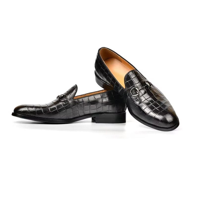 Herren-loafer Hazel Luxuriöse Elegante Slip-on-loafer - Schwarz