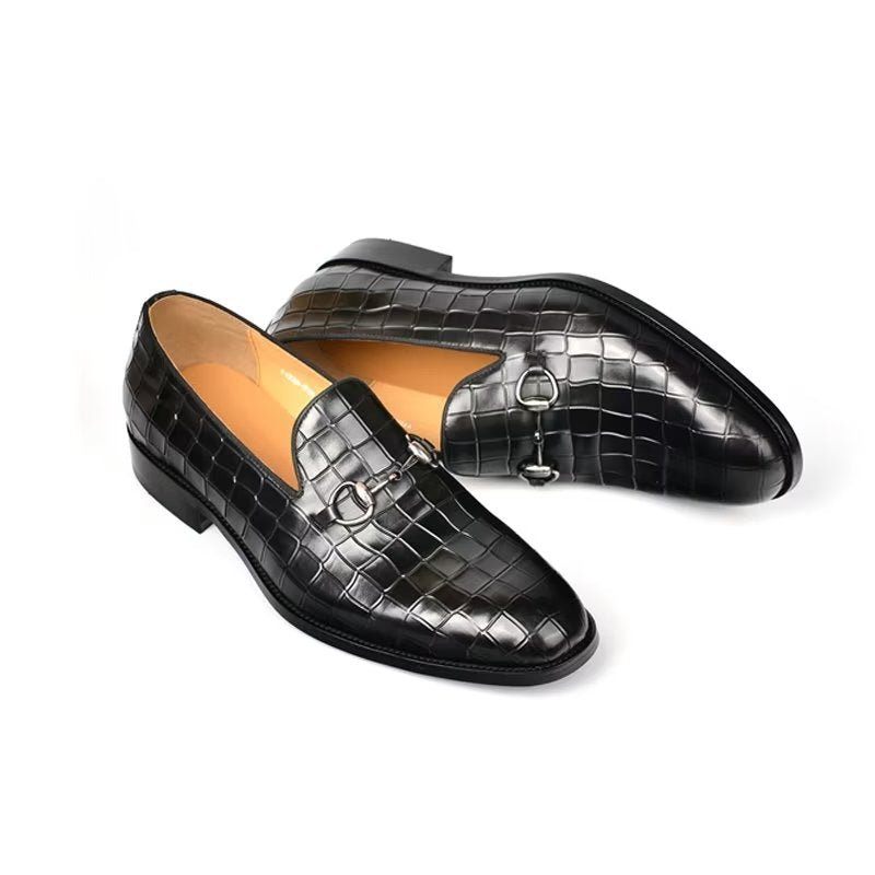 Herren-loafer Hazel Luxuriöse Elegante Slip-on-loafer - Schwarz