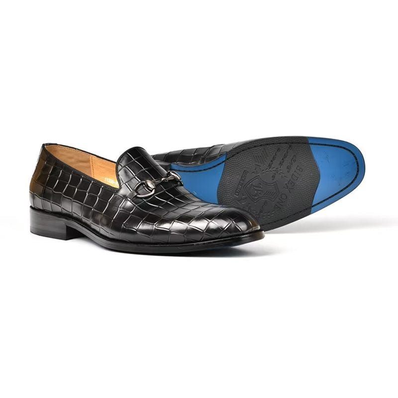 Herren-loafer Hazel Luxuriöse Elegante Slip-on-loafer - Schwarz