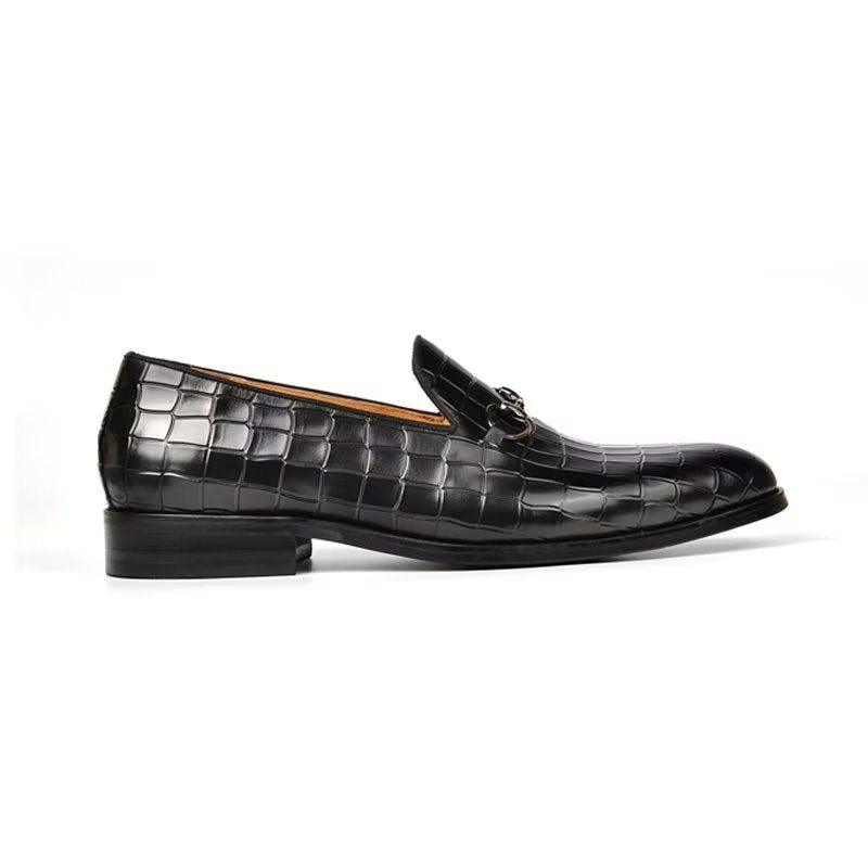 Herren-loafer Hazel Luxuriöse Elegante Slip-on-loafer - Schwarz