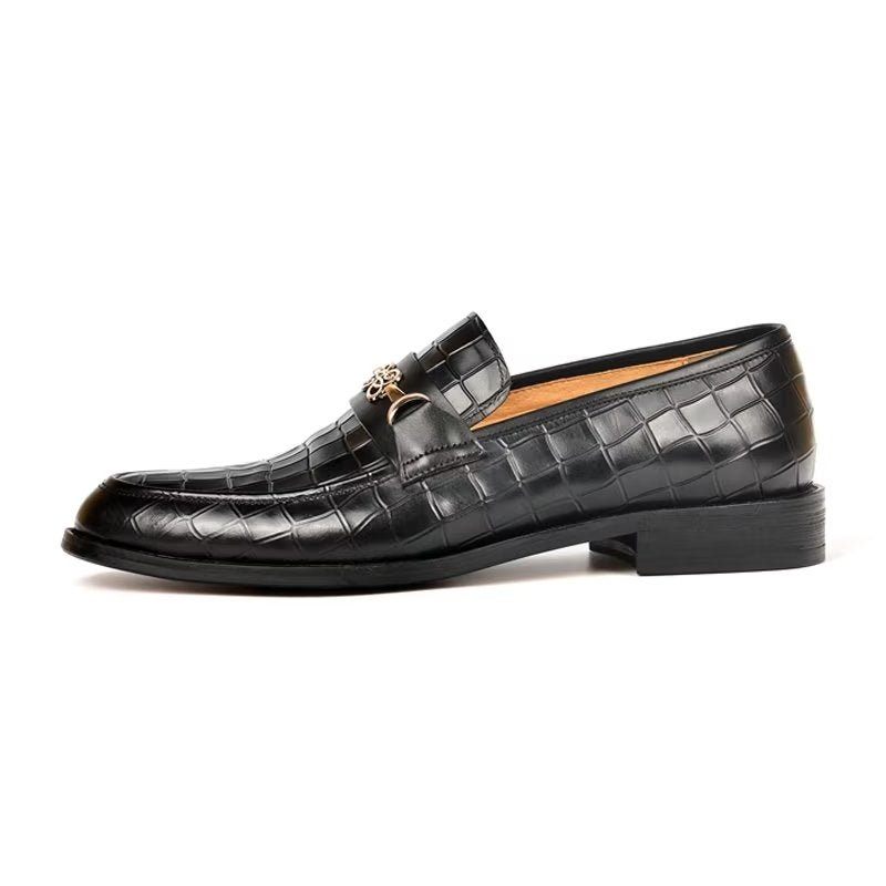 Herren-loafer Hazel Luxuriöse Slip-on-loafer - Schwarz