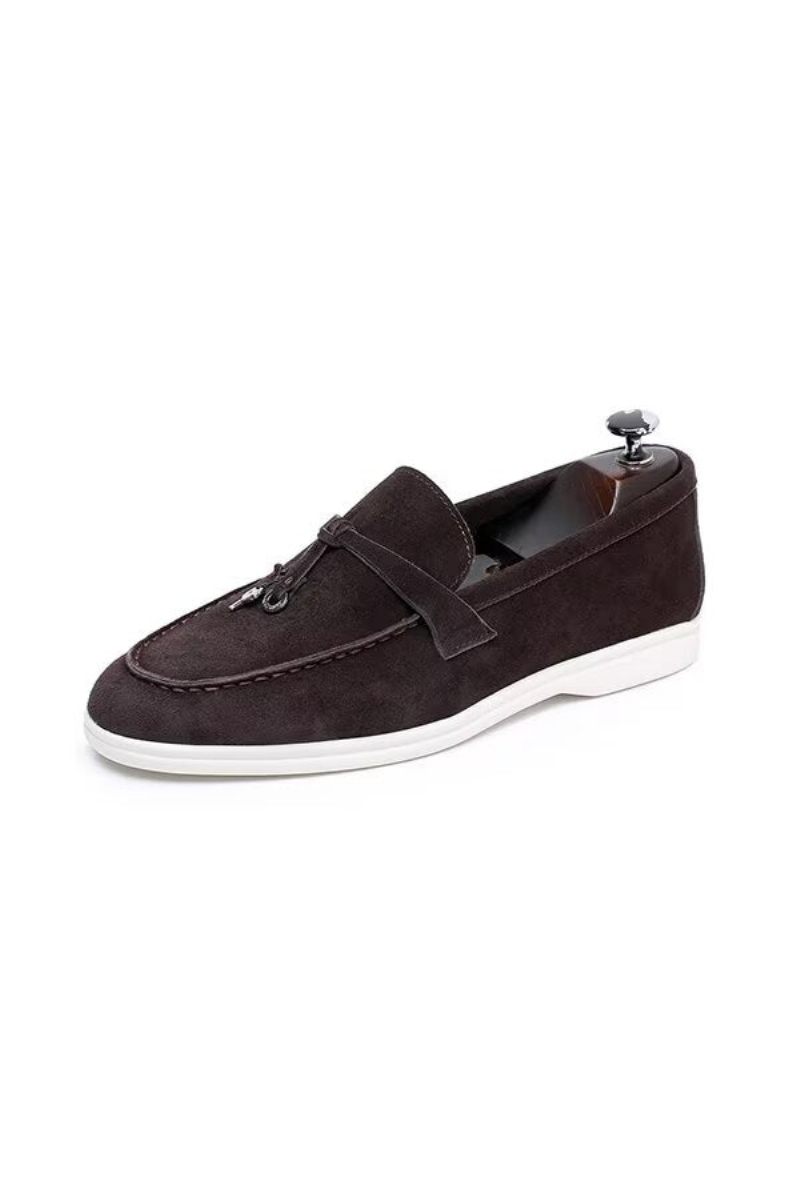 Herren-loafer Leder-loafer