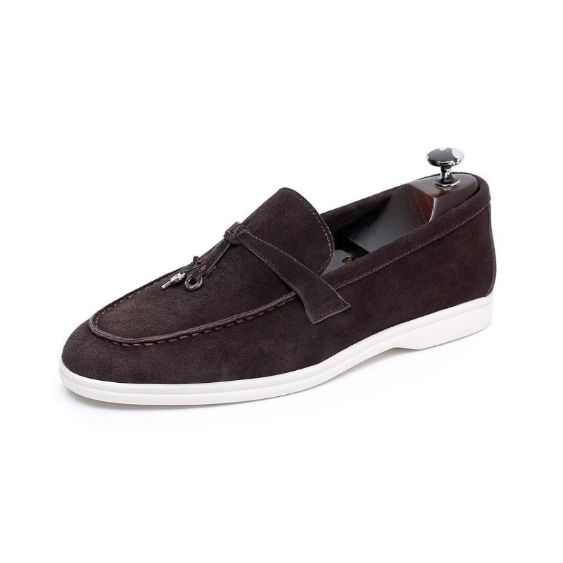 Herren-loafer Leder-loafer - Kaffee