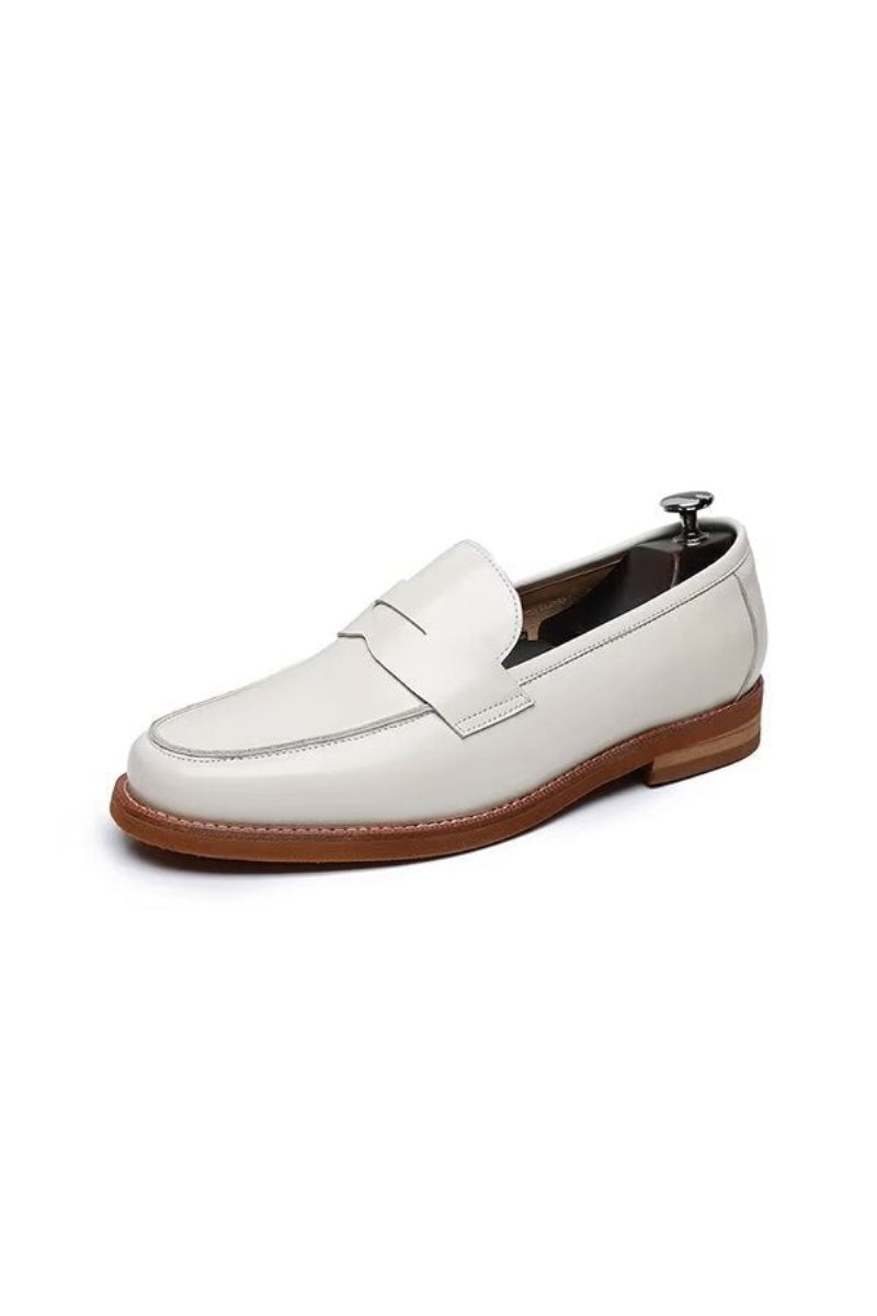 Herren-loafer Leder-loafer