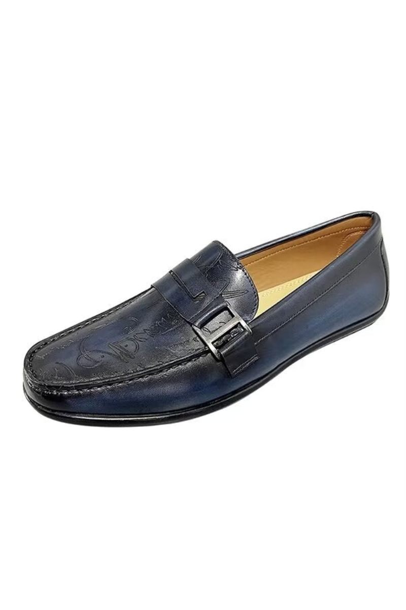 Herren-loafer Luxuriöse Ballerinas Aus Rindsleder