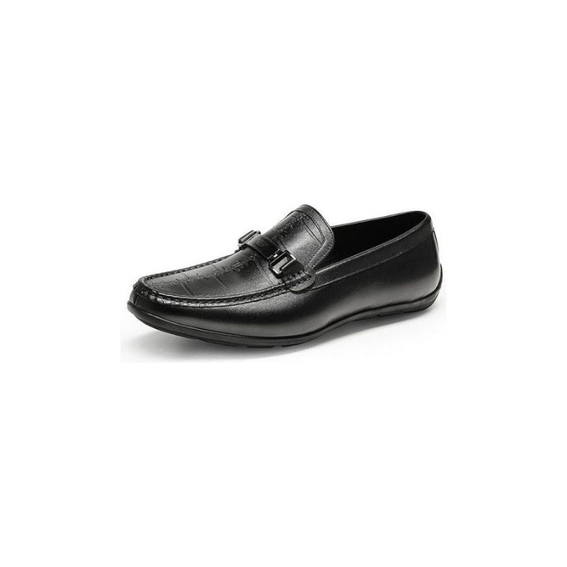 Herren-loafer Luxuriöse Exotische Wasserdichte Slip-on-loafer - Schwarz