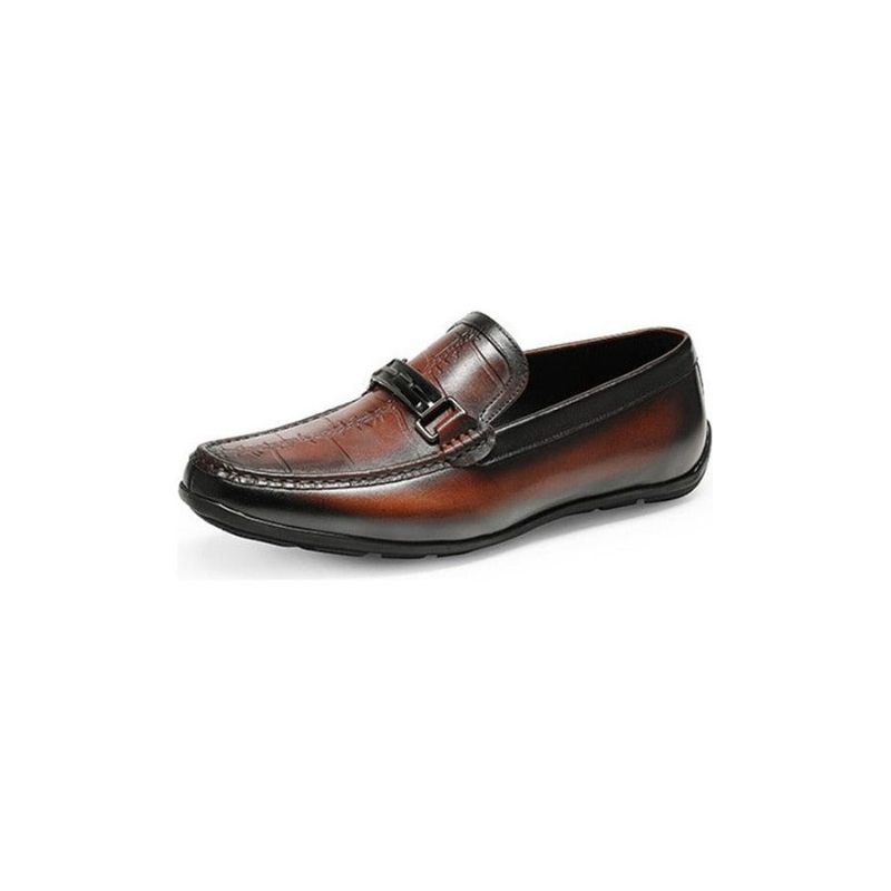 Herren-loafer Luxuriöse Exotische Wasserdichte Slip-on-loafer - Rot