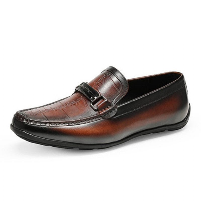 Herren-loafer Luxuriöse Exotische Wasserdichte Slip-on-loafer - Rot