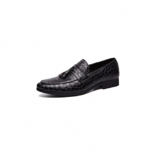 Herren-loafer Luxuriöse Krokodil-loafer