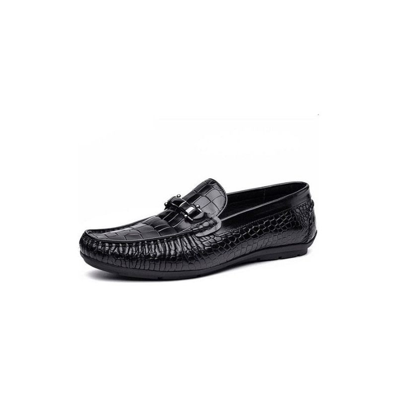 Herren-loafer Luxuriöse Oxford-loafer Aus Krokodilleder Mit Alligatormuster