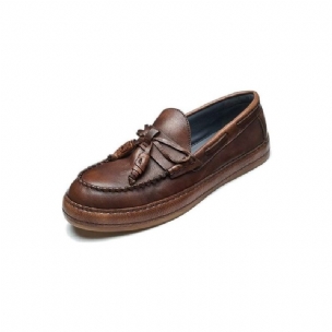 Herren-loafer Luxuriöse Quaste Rindsleder Elegante Slip-ons