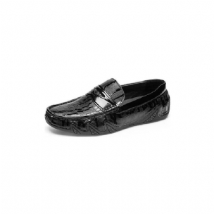 Herren-loafer Mit Krokodilmuster Elegante Slip-on-loafer