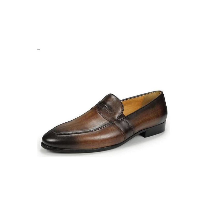 Herren-loafer Mit Krokodilmuster Großzügige Slip-on-loafer