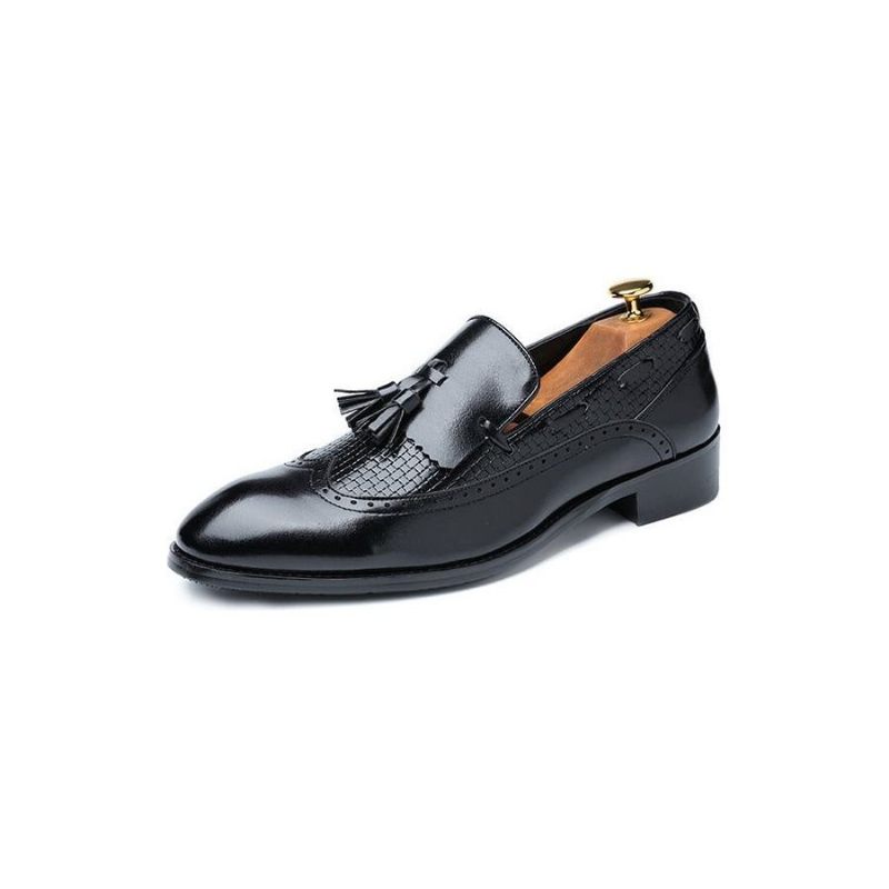 Herren-loafer Mit Quasten-dekor Hochzeitskleid-schuhe