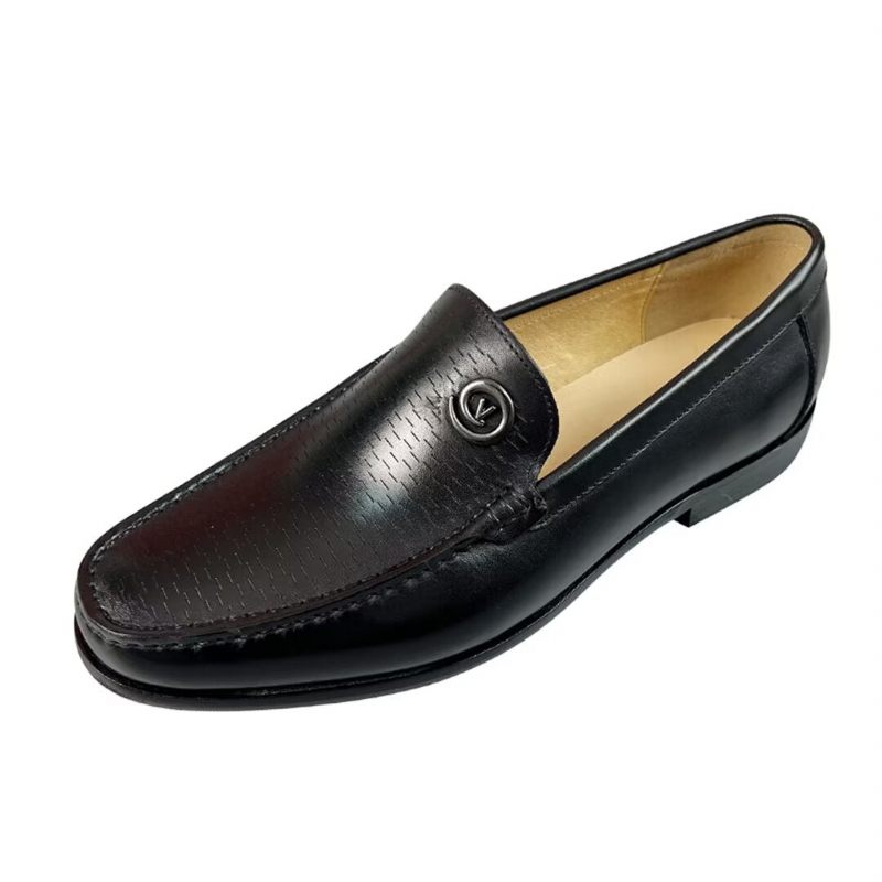 Herren-loafer Raffinierte Gentleman-loafer - Schwarz