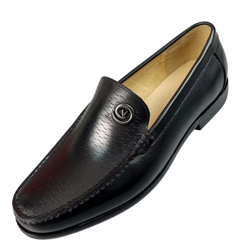 Herren-loafer Raffinierte Gentleman-loafer - Schwarz