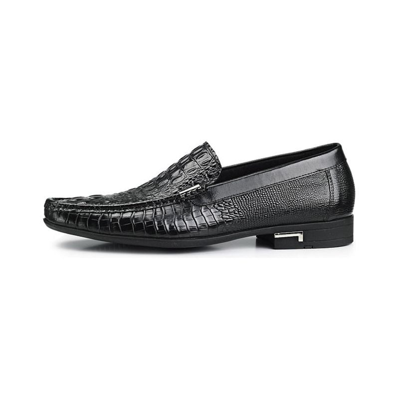 Herren-loafer Wasserdichte Slip-on-loafer-schuhe - Schwarz