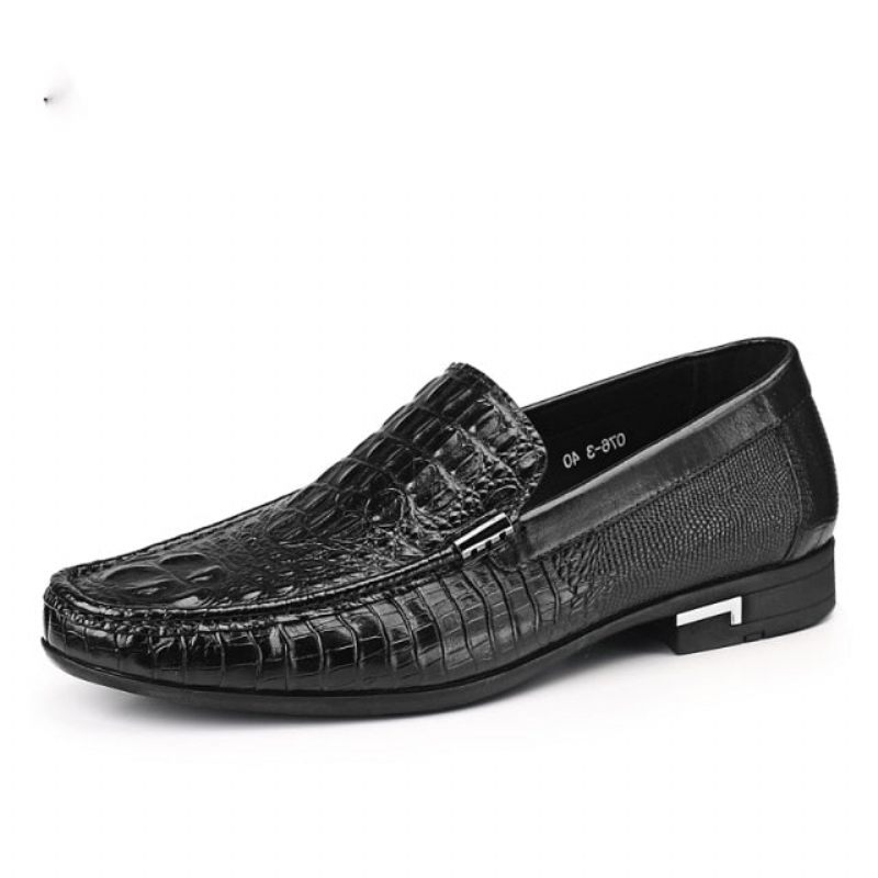 Herren-loafer Wasserdichte Slip-on-loafer-schuhe - Schwarz