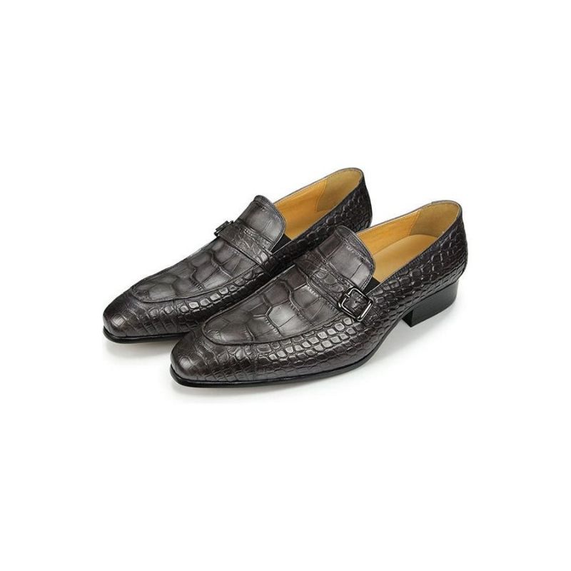 Herren-schuhe Für Formelle Anlässe Slip-on-schuhe Aus Leder