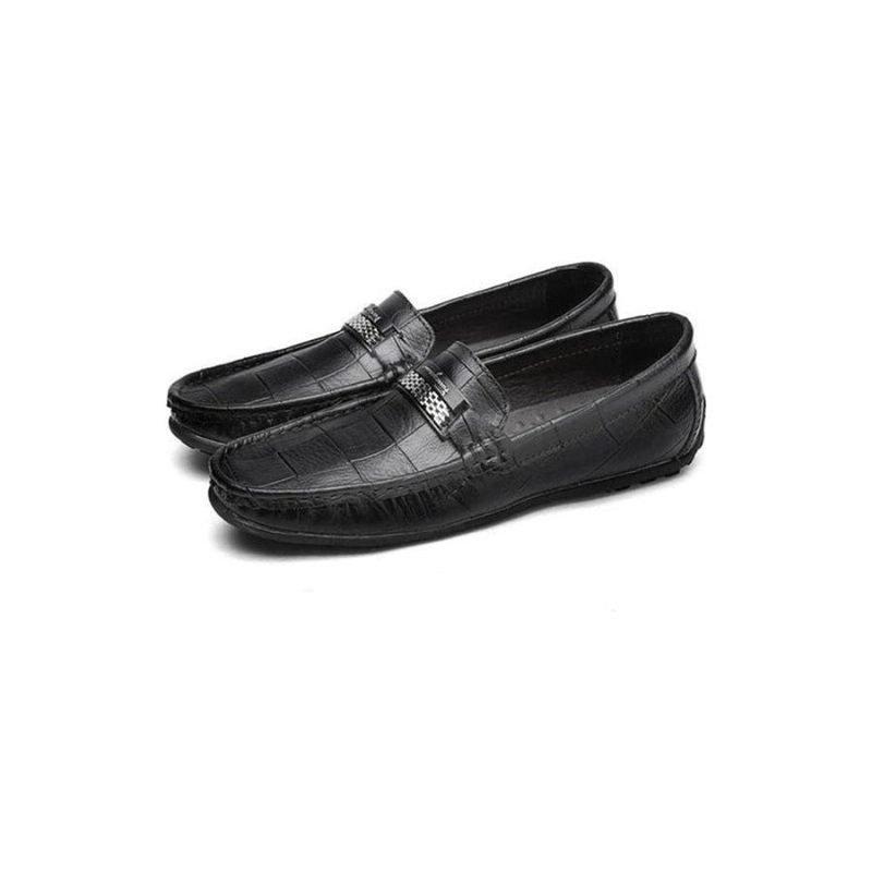 Herren-slipper Elegante Croctex-slip-on-loafer