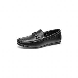 Herren-slipper Exotische Slip-on-loafer Mit Metallkappe